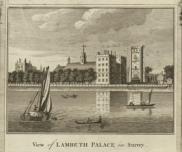 Surrey, Lambeth Palace, 1784