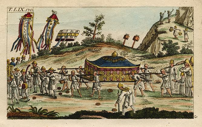 Funerary customs, Chinese Funeral, 1813