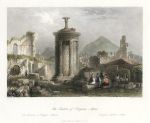 Greece, Athens, Lantern of Diogenes, 1841