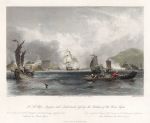 China, H.M. Ships at Bocca Tigris on the Pearl River, 1843