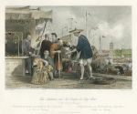 China, Cat Merchants & Tea Dealers in Tong-Chow, 1843