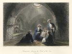 Palestine, Samaritans Showing the Book of Law at Nablus, 1855