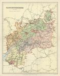 Gloucestershire map, about 1875