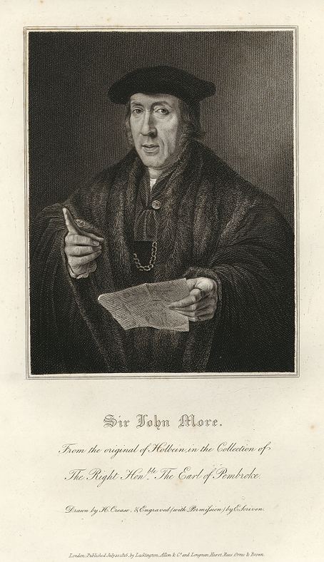 Sir John More (1451-1530), 1833