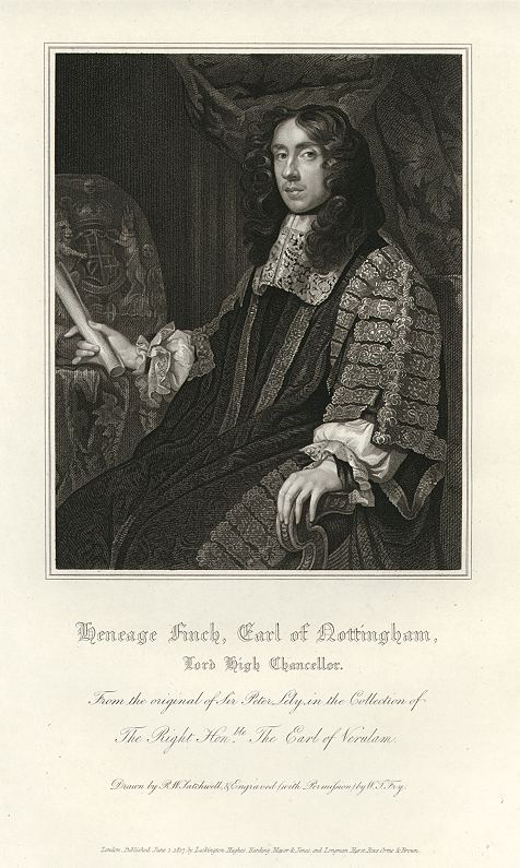 Heneage Finch, 1st Earl of Nottingham (1621-1682), 1833