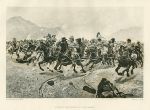 Saving the Guns at Maiwand, photogravure ater Caton Woodville, 1889