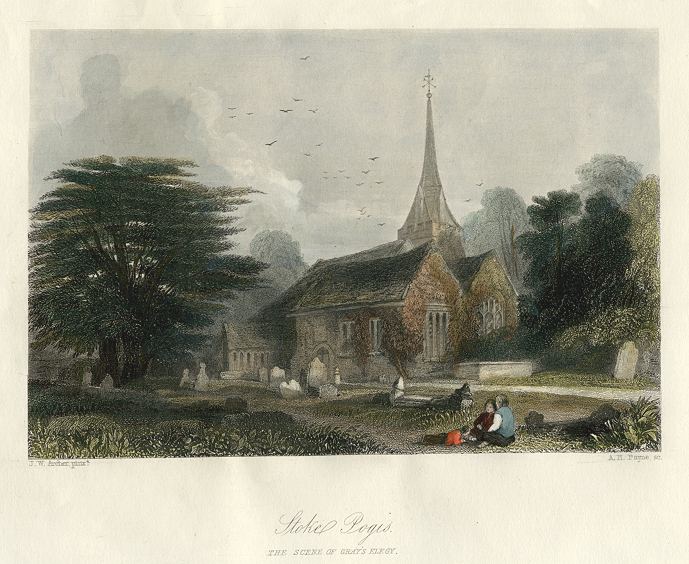 Buckinghamshire, Stoke Pogis, 1845