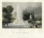 Germany, Kassel, Fountain at Wilhelmshhe, 1845