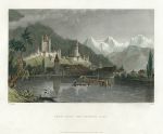 Switzerland, Thun, with the Bernese Alps, 1836