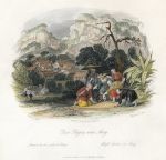 China, Dice Players near Amoy, 1843