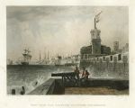 Hampshire, Portsmouth, View from the Saluting Platform, 1842