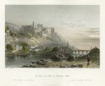 Germany, Town & Castle of Heidelberg, 1841