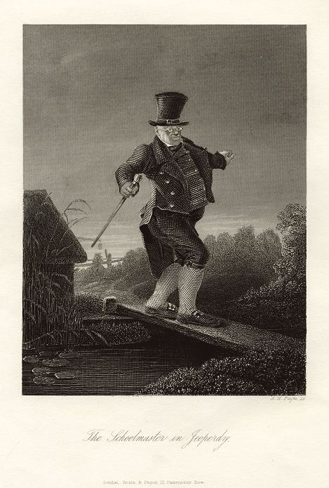 'The Schoolmaster in Jeopardy', 1845