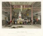 China, Temple of Buddha at Canton, 1843
