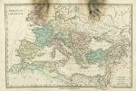 Roman Empire map, 1808