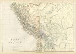 South America, Peru and Bolivia, 1882