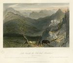 Canada, Lake beneath Owls-head Mountain (Eastern Townships), 1841
