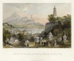 China, Lake See-Hoo & Temple of the Thundering Winds, 1843