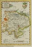 Huntingdonshire map, 1784
