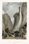 Switzerland, Fall of the Staubbach, 1836