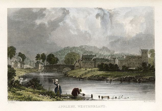 Lake District, Appleby view, 1832