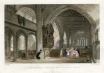 Newcastle-Upon-Tyne, St.Nicholas Church interior, 1832