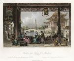 China, Pavilion and Gardens of a Mandarin, near Peking, 1843