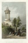 Scotland, Cenotaph of Burns at Alloway, 1840