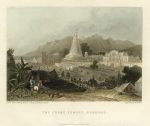 India, Hurdwar, The Great Temple, 1855