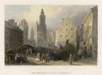 Scotland, Dumfries Market Place, 1840