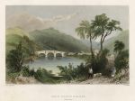 Scotland, Auld Garth Bridge in Nithsdale, 1840