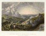 Holy Land, Distant view of Arimathea (Ramlah), 1836