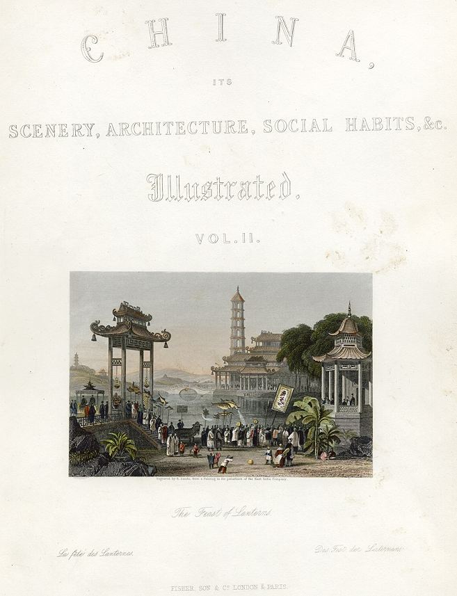 China, Feast of Lanterns, 1843