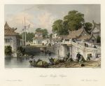 China, Ancient Bridge at Chapoo, 1843