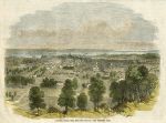 Canada, view of Hamilton, 1854