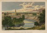 Lancashire, Salford from the Crescent, 1832