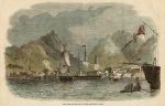 USA, Hawaii, port of Honolulu, 1849