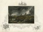 USA, NY, Ruins of Fort Ticonderoga, 1850