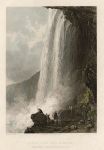 USA, Niagara Falls, Horseshoe Falls, 1840