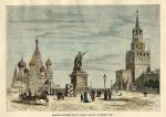 Russia, Moscow, Church of St.Vasily, Group of Minin etc., c1890