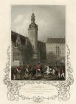 Germany, Leipzig Occupied by the Allies in 1813, published 1855