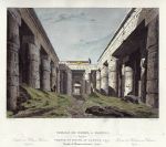 Egypt, Khonsu Temple at Karnak, 1850