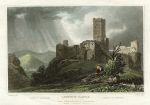 Germany, Lahneck Castle, 1832