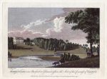 Gloucestershire, Barrington house, near Burford, by Sandby, 1776