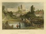 Hertfordshire, St.Alban's Abbey, 1850
