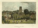 Surrey, Dorking Church, 1850