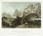 China, Foot of the Too-hing, or Two Peaks, at Le Nai, 1843