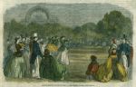 London, Womens' Archery at Crystal Palace, 1859
