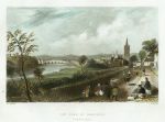 Scotland, Dumfries view, 1837