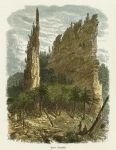 USA, WV, Karr's Pinnacles, 1875